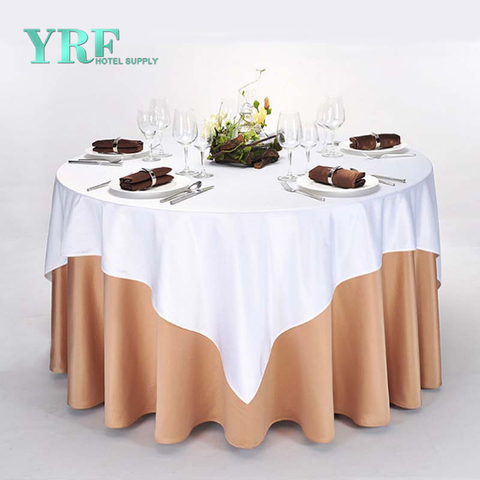 YRF Hotel Supply Table Cover Redondo 90 "Chocolate Barato