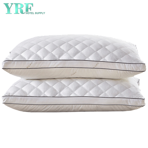 La tela antibacteriana única de altura ajustable cubre la almohada de poliéster del hotel segura y saludable