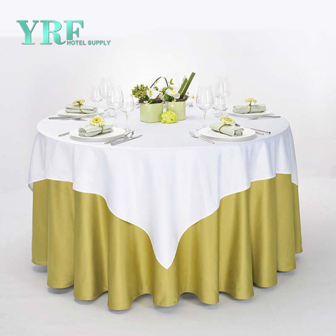 YRF Hotel Supply Table Cover Round 120 "Dark Khaki Discount
