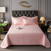 Venta caliente Hotel Pink Colcha Queen Size Ligero All-Season