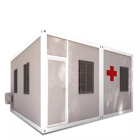Tamaño modificado para requisitos particulares hospital modular del envase del paquete plano de la fábrica